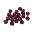 Pave Beads Fucsia - 10mm