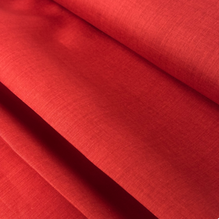 Tela Thai Etamina 45", Rojo - 1 yarda