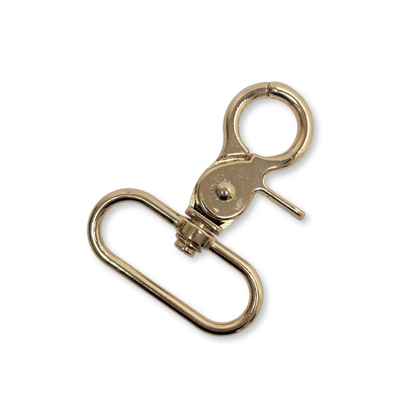 Gold Snap Hook 1.50", 38 mm – 2 pieces