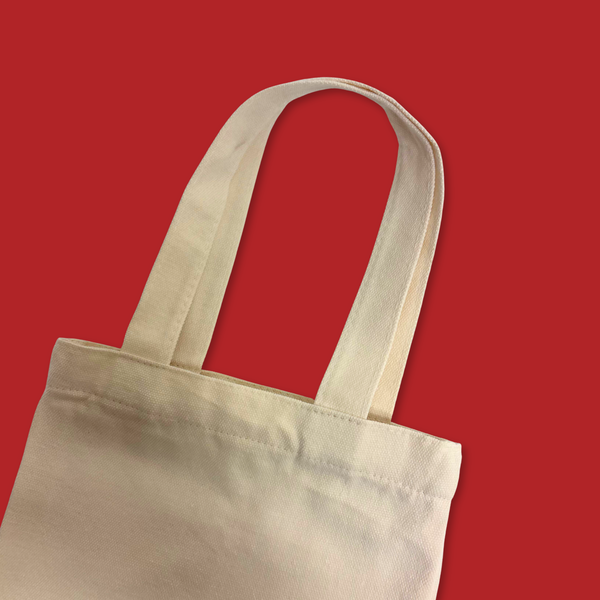 Canvas Tote Bag - 100% Cotton, Size 14"x16"