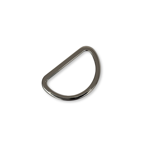 D Ring Plateado Flat 1 ½", 38 mm – 2 piezas