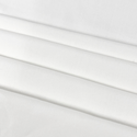 60" Rayon Challis Fabric, White - 1 yard