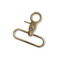 Snap Hook Gold 2", 50 mm – 2 pieces