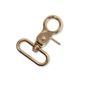 Snap Hook Dorado 1.25", 32 mm – 2 piezas