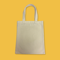 Canvas Tote Bag - 100% Cotton, Size 14"x16"