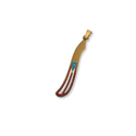 Machete Pendant in Stainless Steel, 38mm - 1 piece