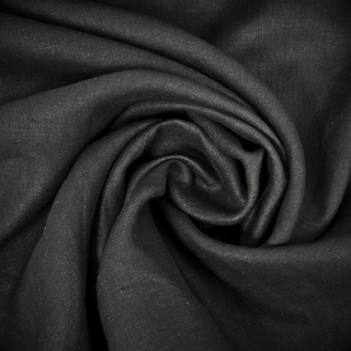 Tela Hilo 100% Estampada 58", Negro - 1 yarda