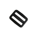 Triglide Buckles 1”, Black - 2 pieces