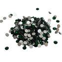 Flatbacks Rhinestones SS30, Esmeralda - 288 piezas