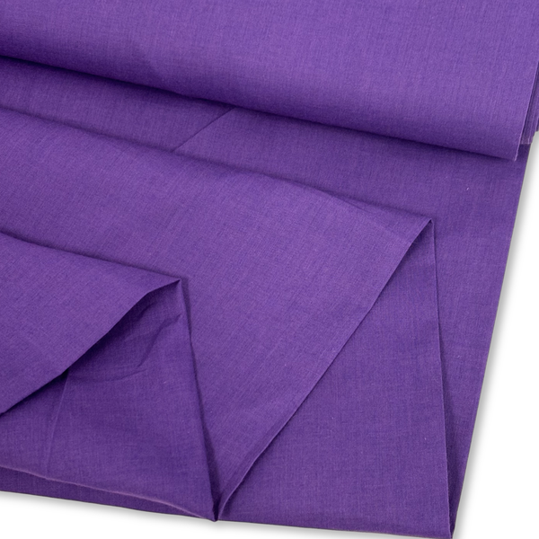 Tela Thai Etamina 45", Púrpura - 1 yarda