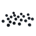 Pave Beads Negro - 8mm