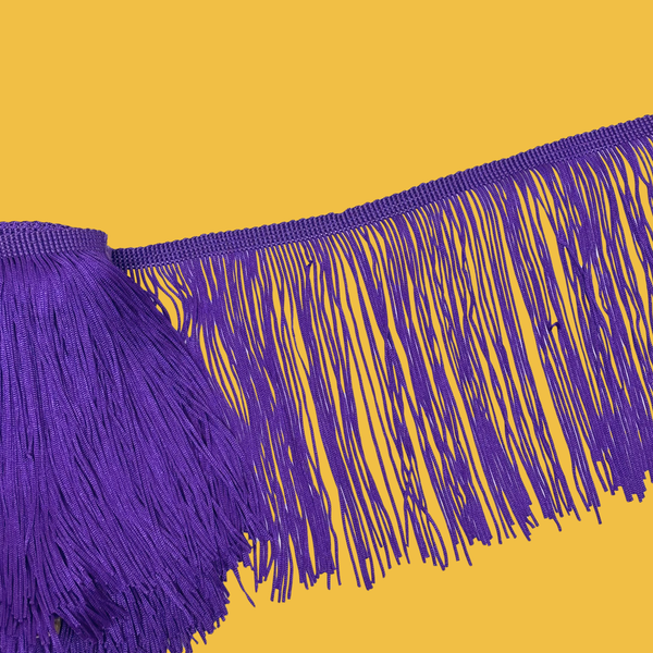 Flecos "Tassel Fringe" - Violeta 6"
