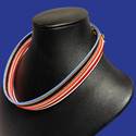 Collar de Cordón Magnético 19”, Anaranjado - 1 pieza
