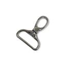 Silver Snap Hook 1.25", 32 mm – 2 pieces