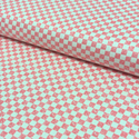 100% Cotton Printed Fabric, 44/45" Green Stripes