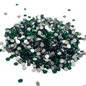 Flatbacks Rhinestones SS12, Esmeralda - 1440 piezas