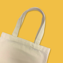 Canvas Tote Bag - 100% Cotton, Size 14"x16"