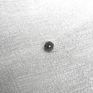 Pave Beads Gris / Negro - 6mm