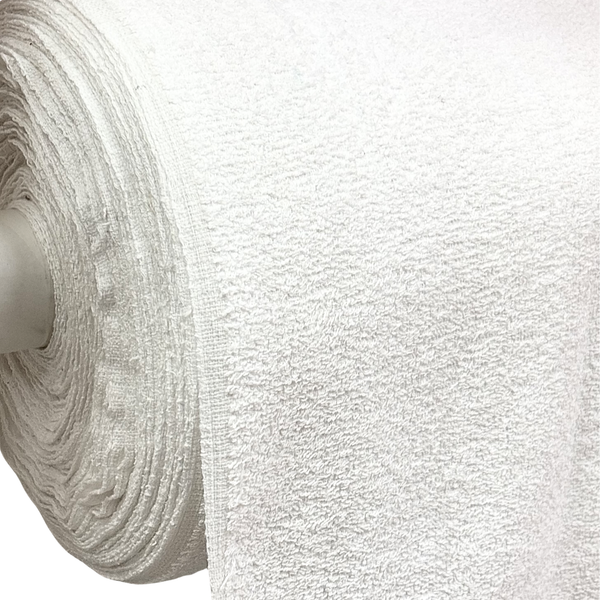 Tela Toalla 54", Blanco - 1 yarda