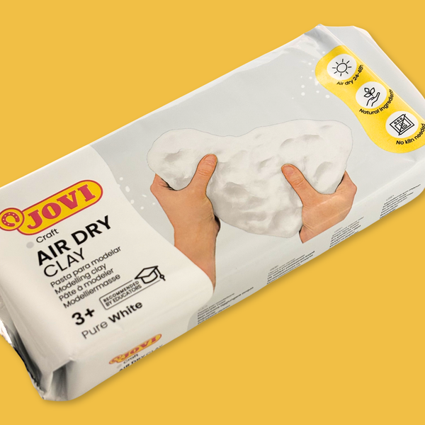 Air Dry Clay Jovi 1 lb, Modeling Clay, 1 piece - White