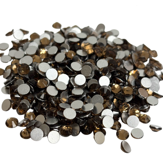 Flatbacks Rhinestones SS20, Topaz Ahumado - 1440 piezas