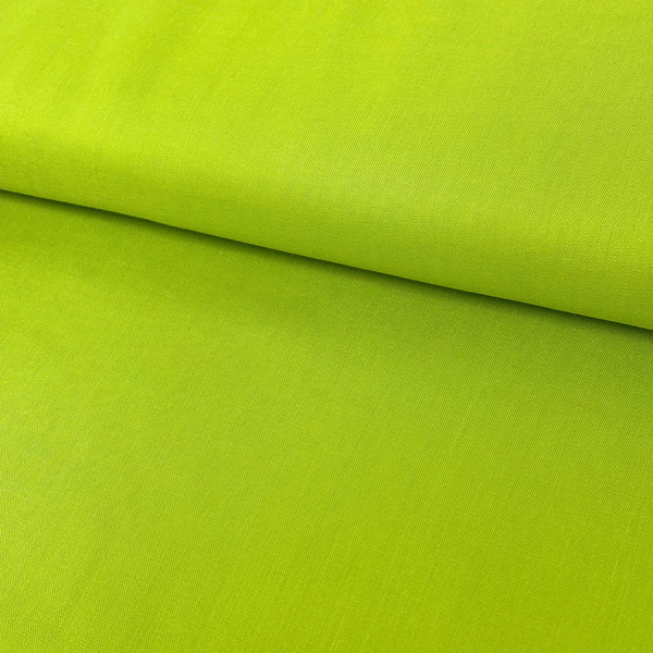 60" Chartreuse Rayon Challis Fabric - 1 yard