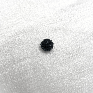 Pave Beads Negro - 8mm