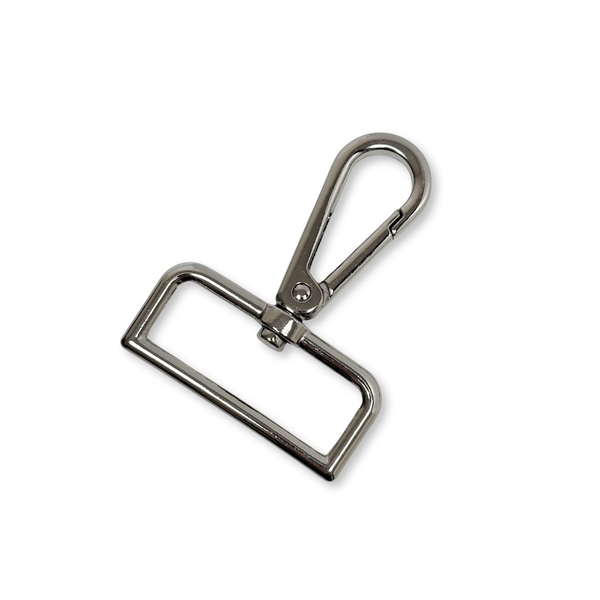Snap Hook Plateado 1.50", 38 mm – 2 piezas