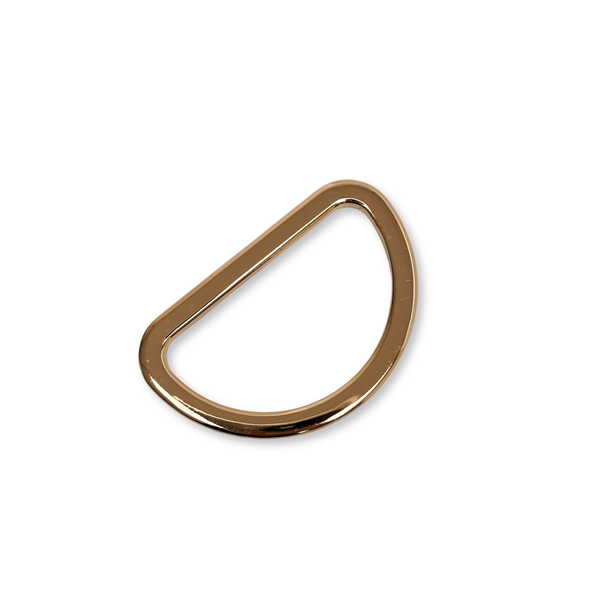 D Ring Dorado Flat 1 ½", 38 mm – 2 piezas