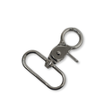 Snap Hook Plateado 1.50", 38 mm – 2 piezas