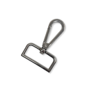 Silver Snap Hook 1.25", 32mm – 2 pieces