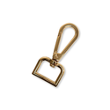 Gold Snap Hook ¾", 20mm – 2 pieces