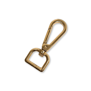 Golden Snap Hook ½", 16 mm – 2 pieces