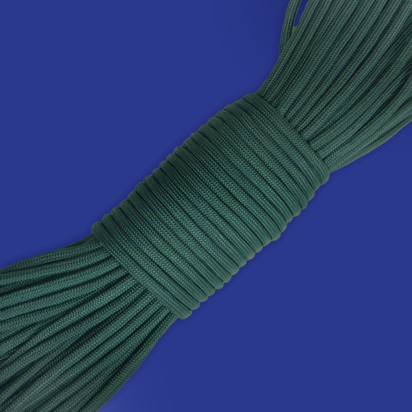 Cuerda Paracord / Paracord; 4mm: 34 yards - Emerald Green