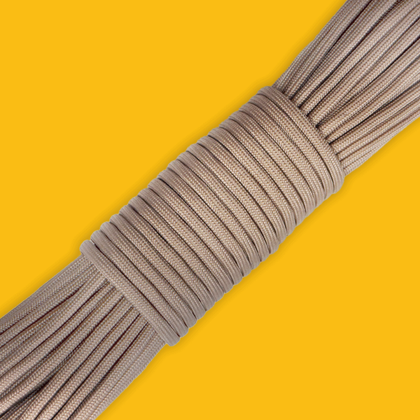 Cuerda Paracord / Paracord; 4mm: 34 yards -Khaki