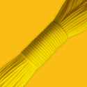 Cuerda Paracord / Paracord; 4mm: 34 yards - Canary Yellow