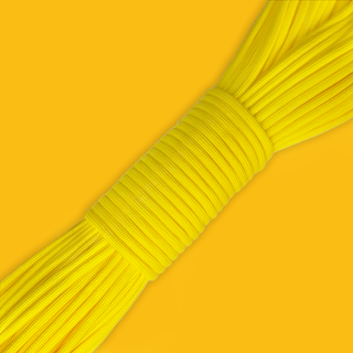 Cuerda Paracord / Paracord; 4mm: 34 yards - Canary Yellow