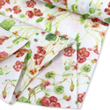 Tela Hilo 100% Estampada 58", Flores Capuchinas - 1 yarda