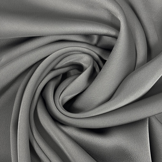 Tela Georgette 8070 60", Gris Oscuro - 1 yarda