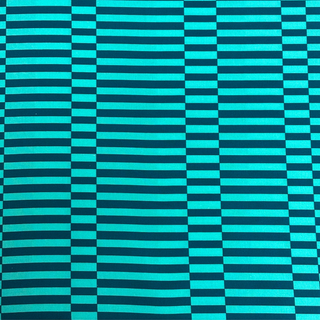 Tela Estampada de 100% Algodón 44" A Ruby + Bee Color Story, Aqua - 1 yarda