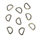 D Ring Bronce Antiguo 1 ½", 38 mm – 2 piezas