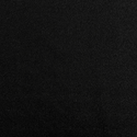 Tela Tricot Adherible 60”, 100% Poliéster, Negro - 1 yarda
