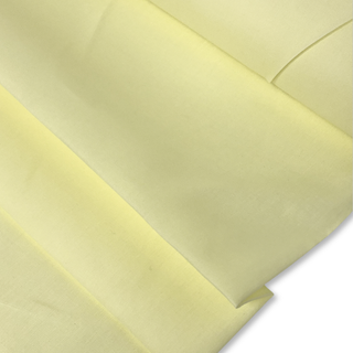 Tela Thai Etamina 45", Amarillo Claro - 1 yarda