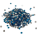 Flatbacks Rhinestones SS20, Azul Capri - 1440 piezas