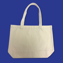 Canvas Tote Bag - 100% Cotton, Size 14"x16"