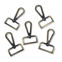 Antique Bronze Snap Hook 1.25", 32 mm – 2 pieces