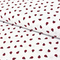 Tela Estampada de 100% Algodón 44" Polka Dots, Mariquitas - 1 yarda