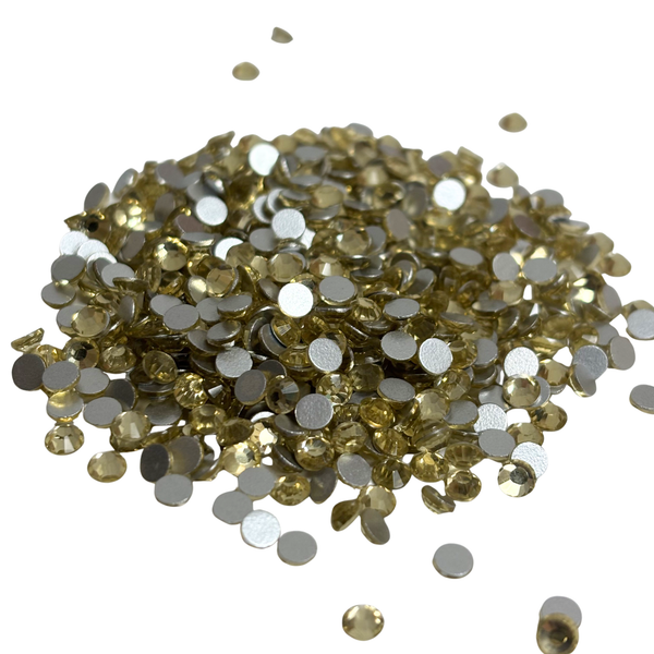 Flatbacks Rhinestones SS16, Topaz Claro - 1440 piezas
