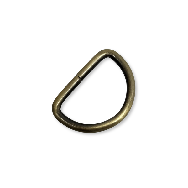 D Ring Bronce Antiguo 1 ½", 38 mm – 2 piezas