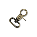 Antique Bronze Snap Hook 1", 25 mm – 2 pieces